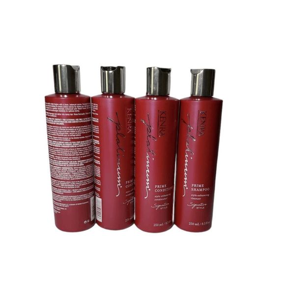 Kenra Hair Nwt Set Of Kenra Prime Shampoo Platinum Signature Prime
